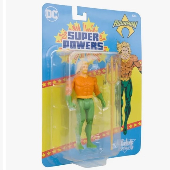 New McFarlane Toys DC Aquaman 4”’Figure *damaged box - Picture 9 of 9